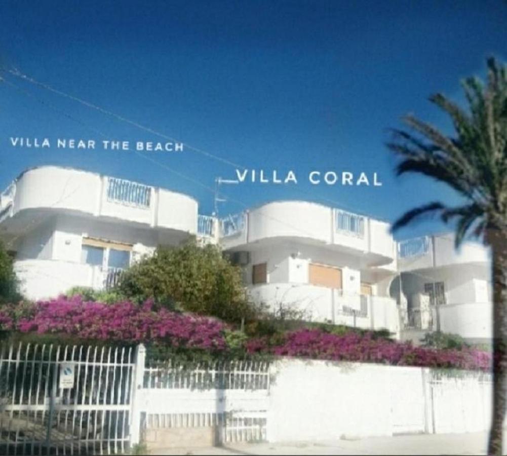 Villa Coral Mondello Palermo Eksteriør billede