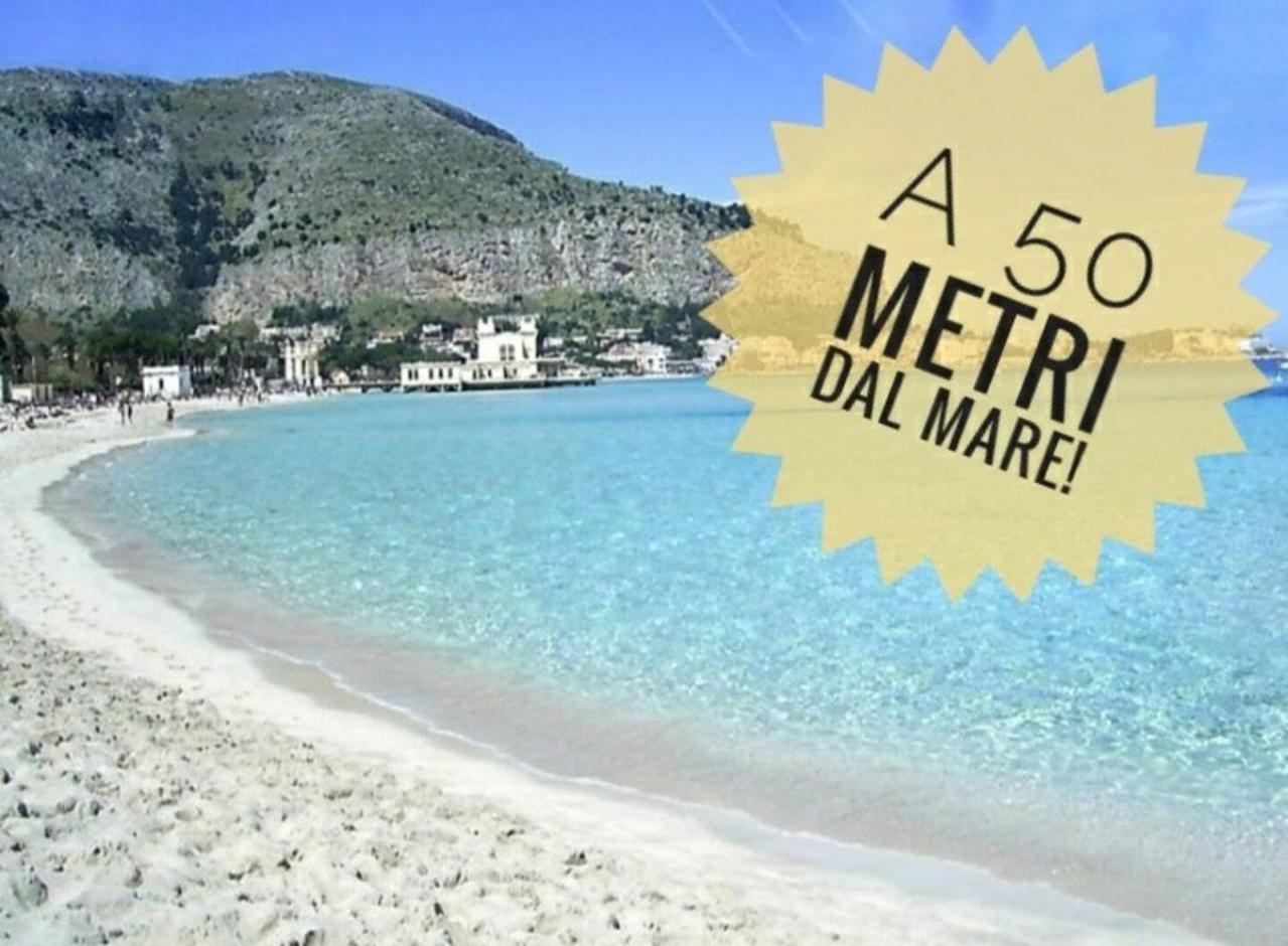 Villa Coral Mondello Palermo Eksteriør billede